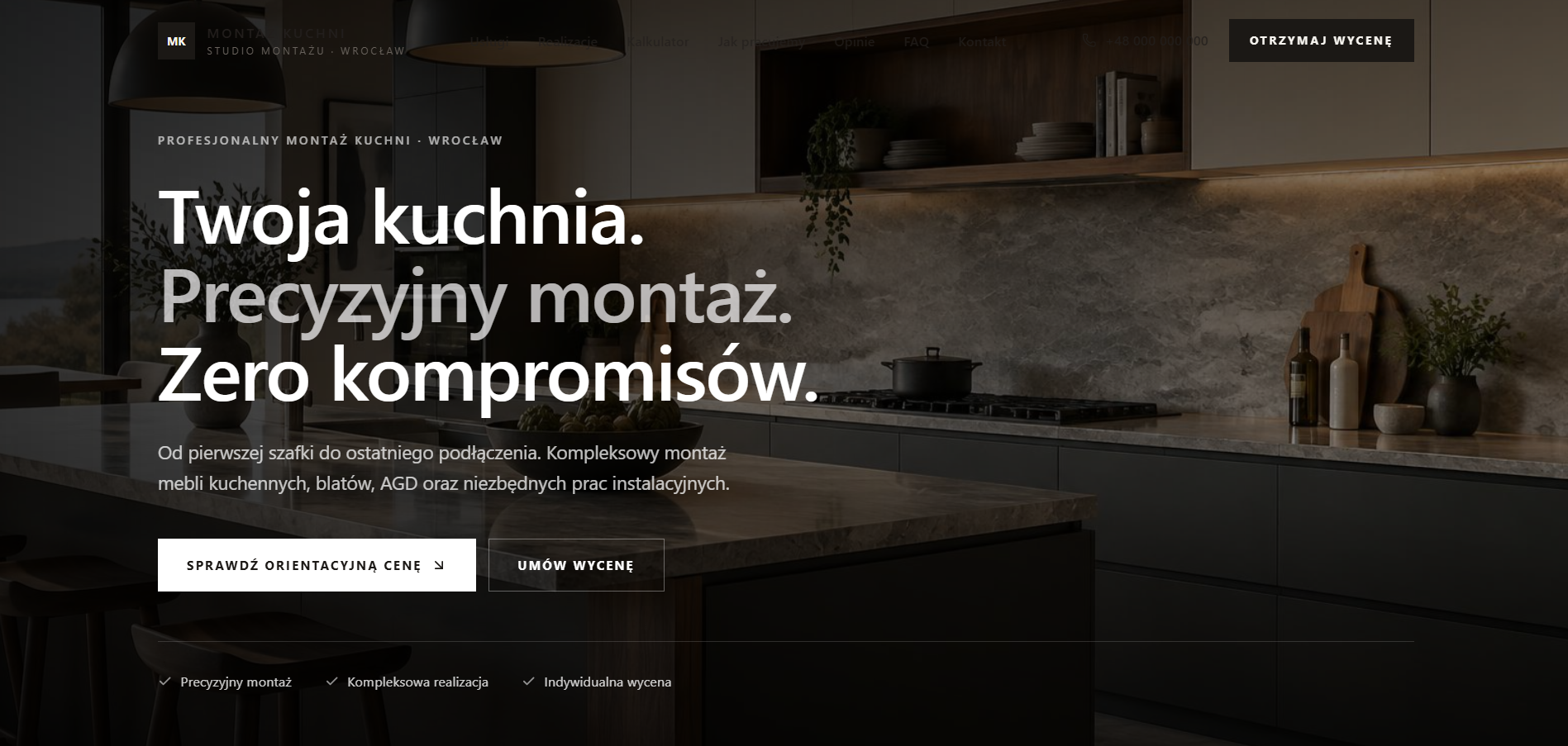 Podgląd realizacji STRONA FIRMOWA